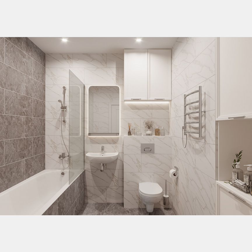 2-к. квартира, 61,8 м², 12/17 эт.