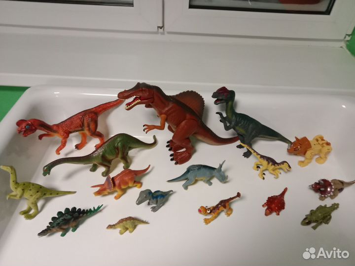 Динозавры пакетом в ассортименте