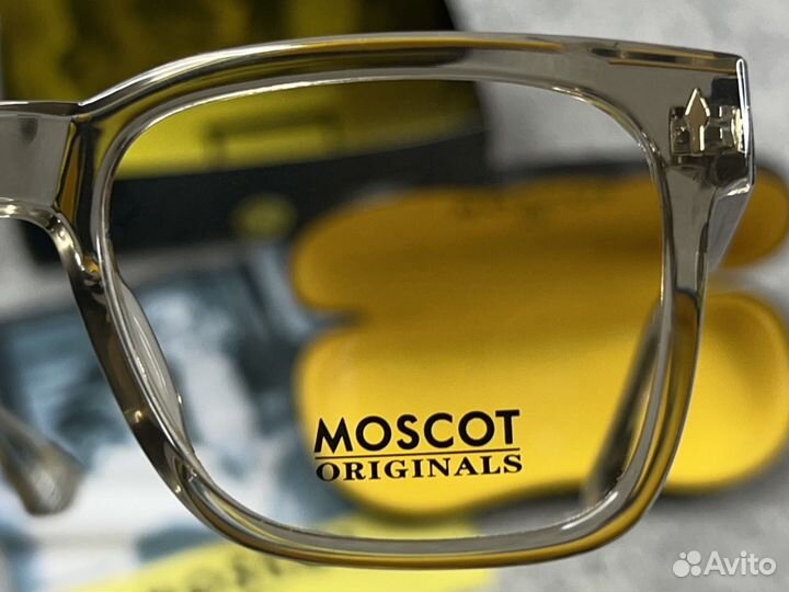 Очки имиджевые прозрачные Moscot