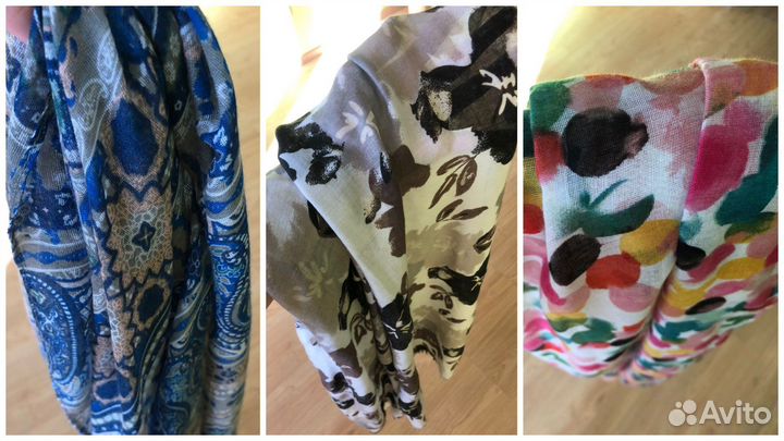 Шарфы и палантины