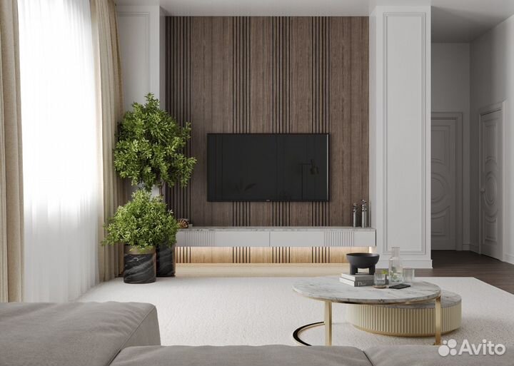 Реечные стеновые панели цветные дюрополимер 3 м