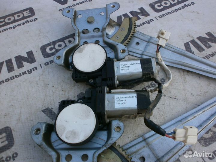 Стеклоподъемники передних дверей Джили мк кросс