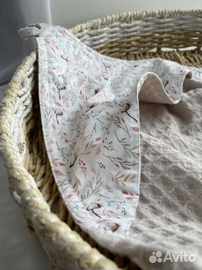 Вафельные полотенца с капюшоном 100*100 см