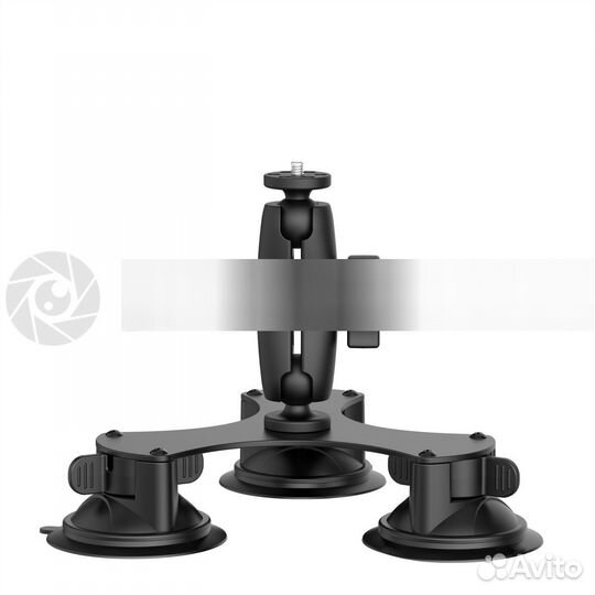 Тройная присоска на стекло для экшн-камер v2