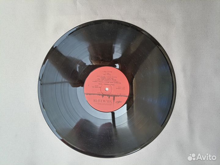 Пластинка Кино. Ночь. 1988 год