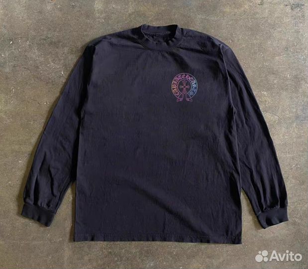 Chrome hearts кофта черная