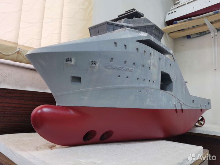 Модель корабля rc KL Sandefjord, модель для сборки