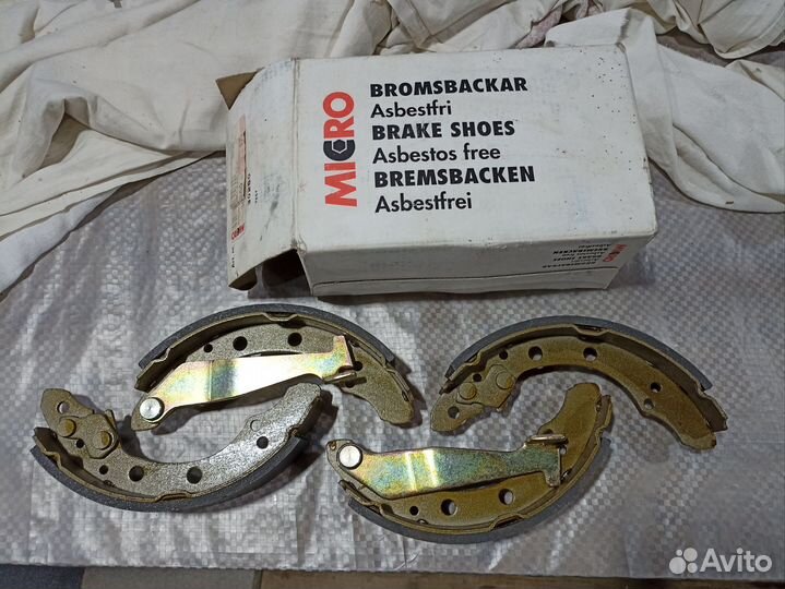 Колодки тормозные на Audi