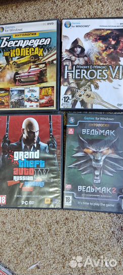 Игры для пк на дисках
