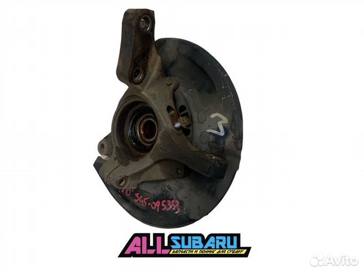 Кулак передний, ступица, цапфа передний левый