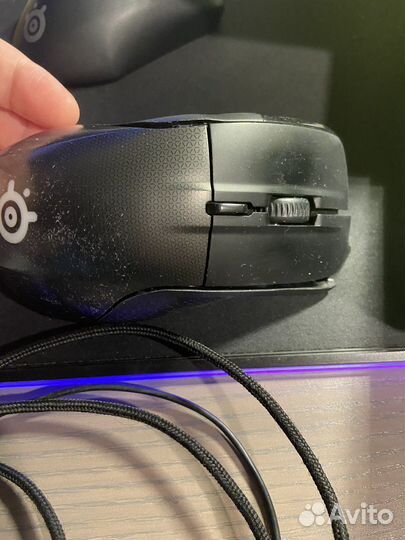 Игровая мышь cтилсириес rival 700