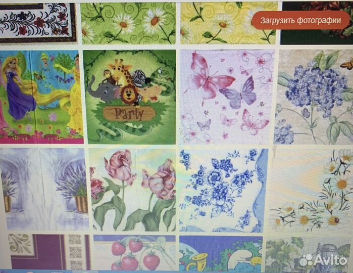 Салфетки для декупажа