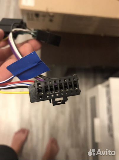 Pioner разъем штатный для магнитолы