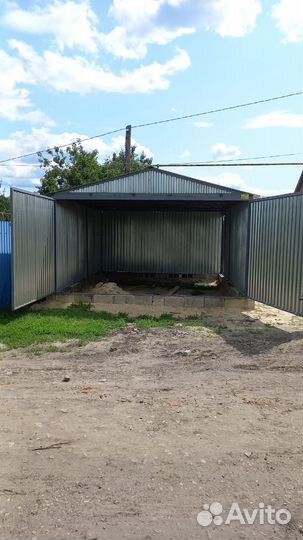 Гараж/ пенал двухскатный