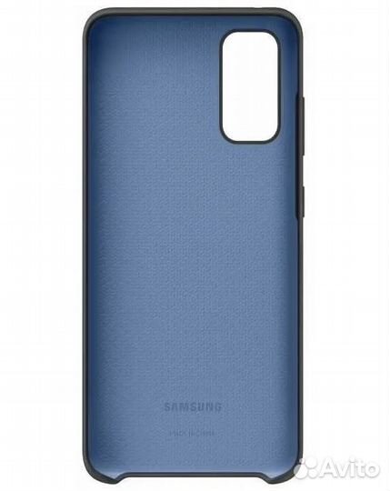 Чехол Samsung Silicone Cover для Galaxy S20 Чёрный