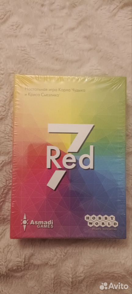 Red7 игра настольная купить в Москве по низкой цене с доставкой | Хобби ...