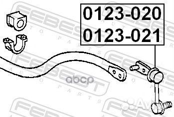 Lexus GS 300/400/430 '0123-021 Febest