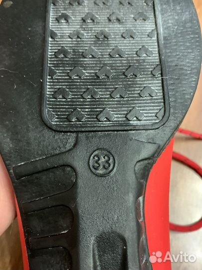 Лыжные ботинки детские 33 размер