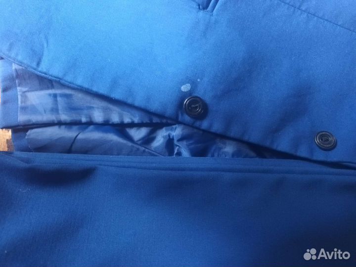 Школьный костюм для мальчика 140 146 синий бу