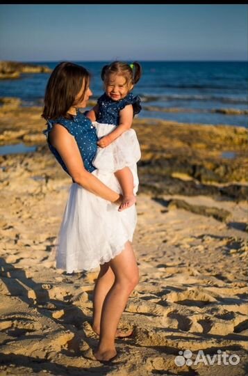 Набор платьев мама и дочка