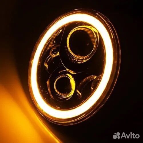 Светодиодные фары на Нива-Портер-Уаз Хантер 120W