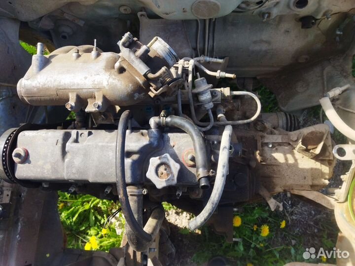 Двигатель с коробкой 2109 б/у