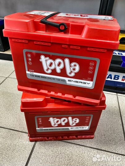 Аккумулятор Topla 60ah на Volkswagen Polo