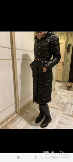 Пуховик куртка плащ зимний женский 42 44