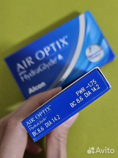 Alcon Air optix plus Линзы ежемесячной замены