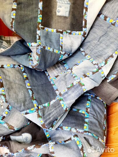 Плед покрывало одеяло лоскутное