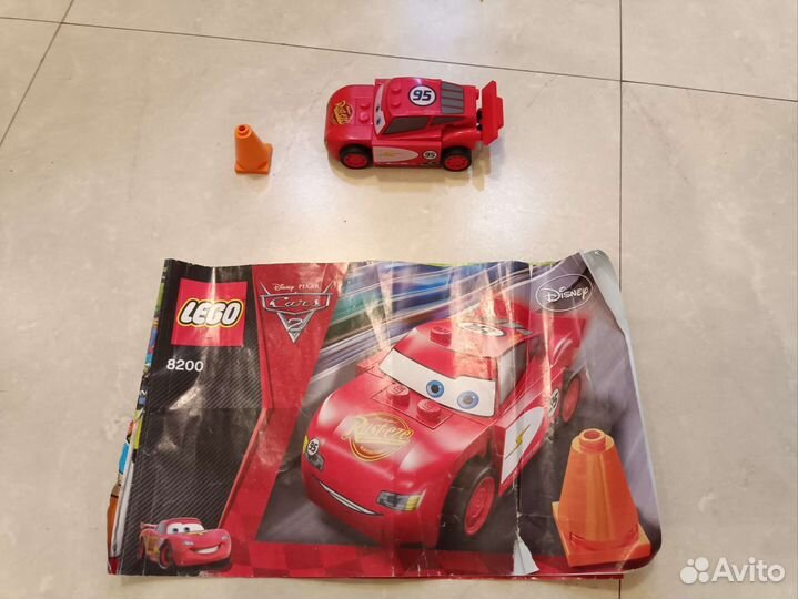 Lego 8200 тачки молния маккуин