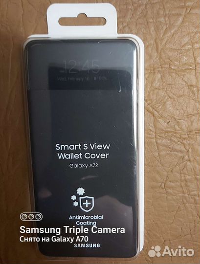 Оригинальный чехол - книжка на Samsung A72