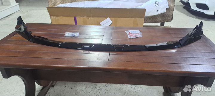 Сплиттер переднего бампера bmw 3, 4 g80, g82