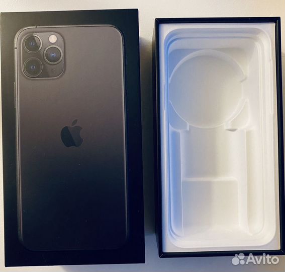 Коробка от iPhone 11 pro Space Grey 64 GB