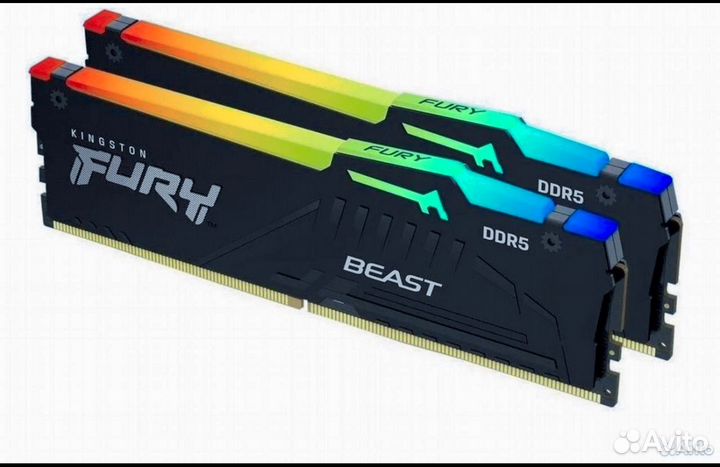 Kingstone fury beast black rgb 16GB DDR5