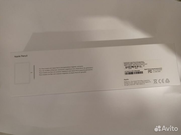 Стилус apple pencil 2 го поколения, новый