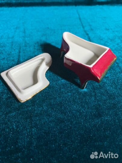 Шкатулка Limoges лимож винтаж Франция без сколов