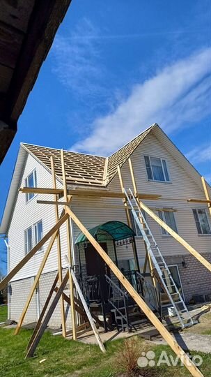 Кровля крыш Кровельные работы Замена Ремонт кровли