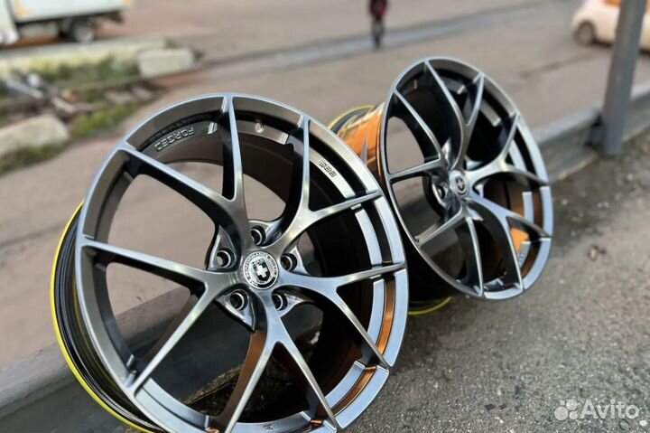 Диски bbs hyper blcak R16 5-100 polo rapid