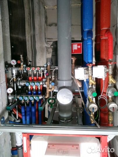 Монтаж водоснабжения/отопления