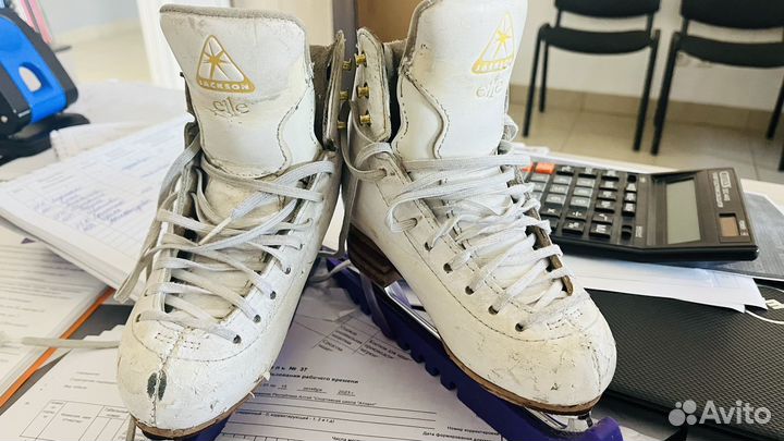 Коньки фигурные бу