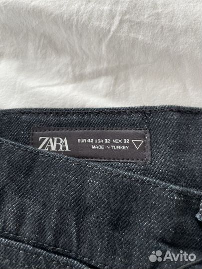 Джинсы Zara прямого кроя