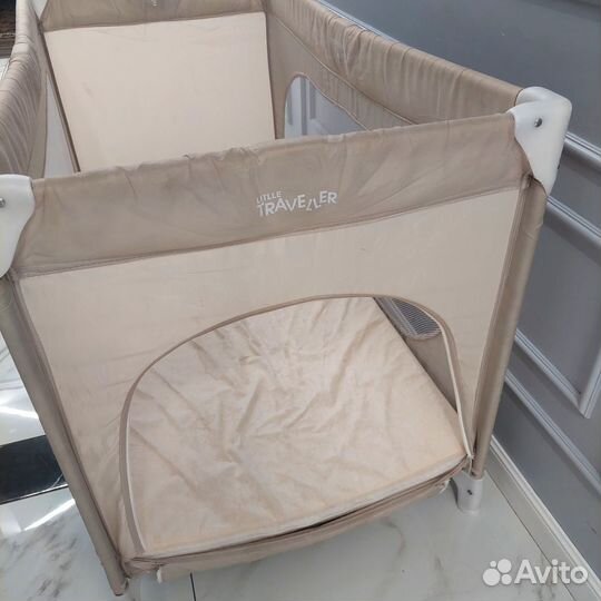 Детская кровать манеж с матрасом