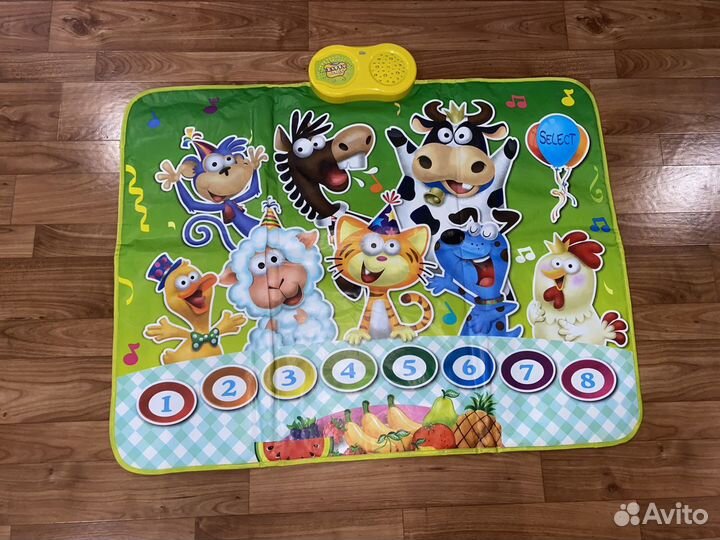 Музыкальный коврик. Развивающий коврик