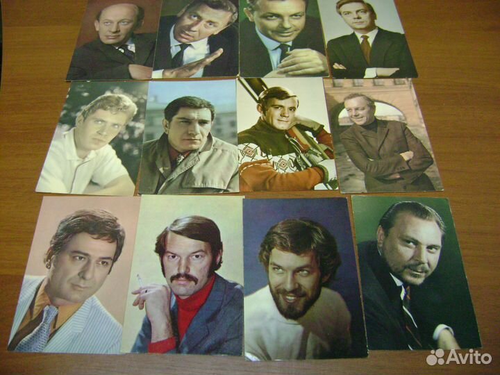 Фотографии артистов театра и кино 60-70-е годы