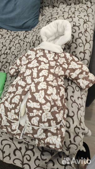 Комбинезон +шапка для девочки