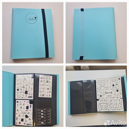 Папка со слайдерами для маникюра