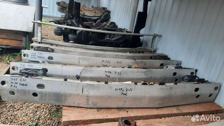 Усилитель заднего бампера infiniti m37