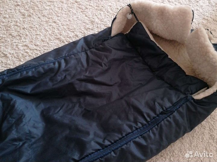 Зимний конверт в коляску