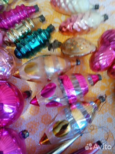 Елочные игрушки СССР